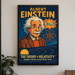 Albert Einstein Nobel Prize In Physics Poster