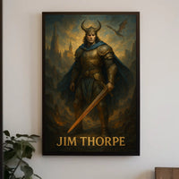 Jim Thorpe Legendary Warrior Poster