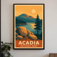 Acadia National Park Poster