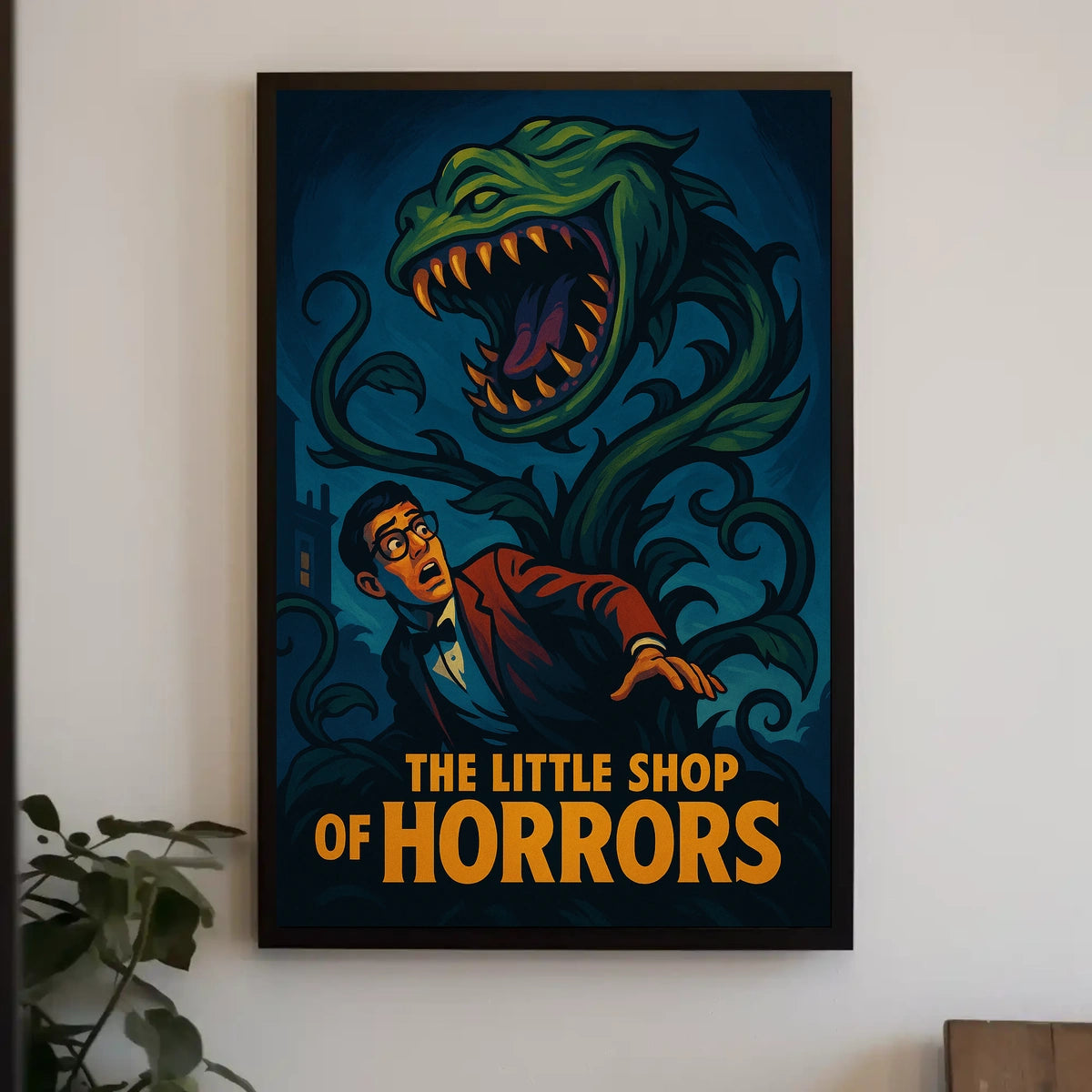 Little Shop Horrors Retro Collector Poster