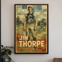 Jim Thorpe Athletic Legend Poster