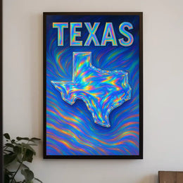 Texas Vibes Poster