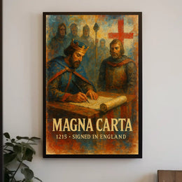 Magna Carta 1215 Poster