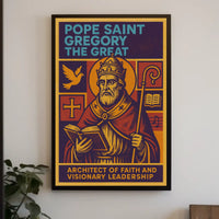 Pope Saint Gregory The Great Poster
