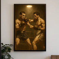 The Boxing Match Poster