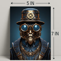 Steampunk Visionary Poster PosterGoat