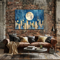 Celestial Skyline Poster