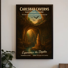 Carlsbad Caverns National Park Poster