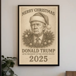Donald Trump 47th President Poster