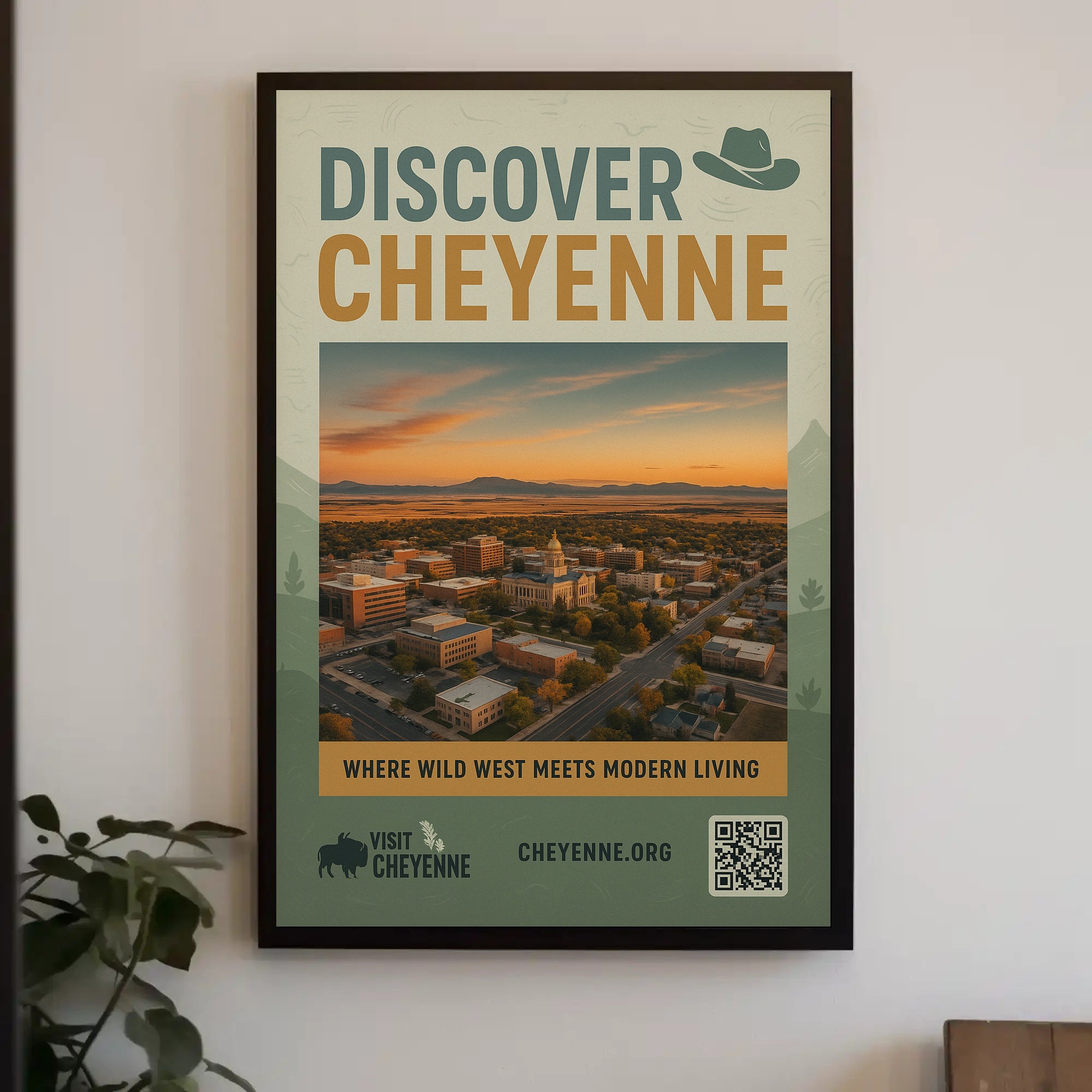 Discover Cheyenne Poster PosterGoat