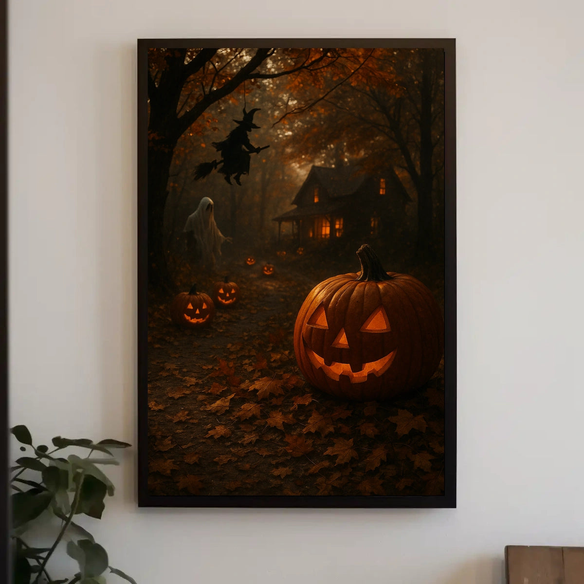 Halloween Night Enchantment Poster