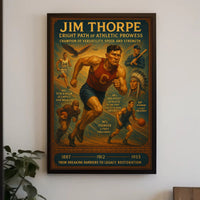 Celebrating Jim Thorpe's Legacy Poster