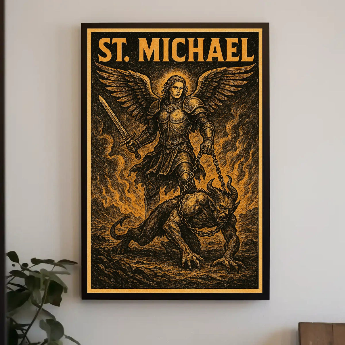 St. Michael The Archangel Poster