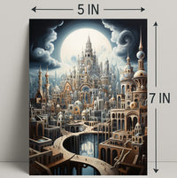 Enchanted Cityscape Poster