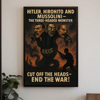 The Three-Headed Monster Axis Powers Poster