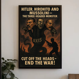The Three-Headed Monster Axis Powers Poster