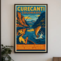 Curecanti Colorado Adventure Poster