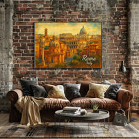 Rome Timeless Beauty Poster