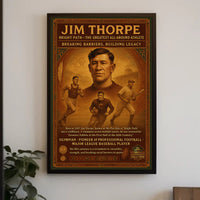 Jim Thorpe: Bright Path, The Greatest All-Around Athlete Poster