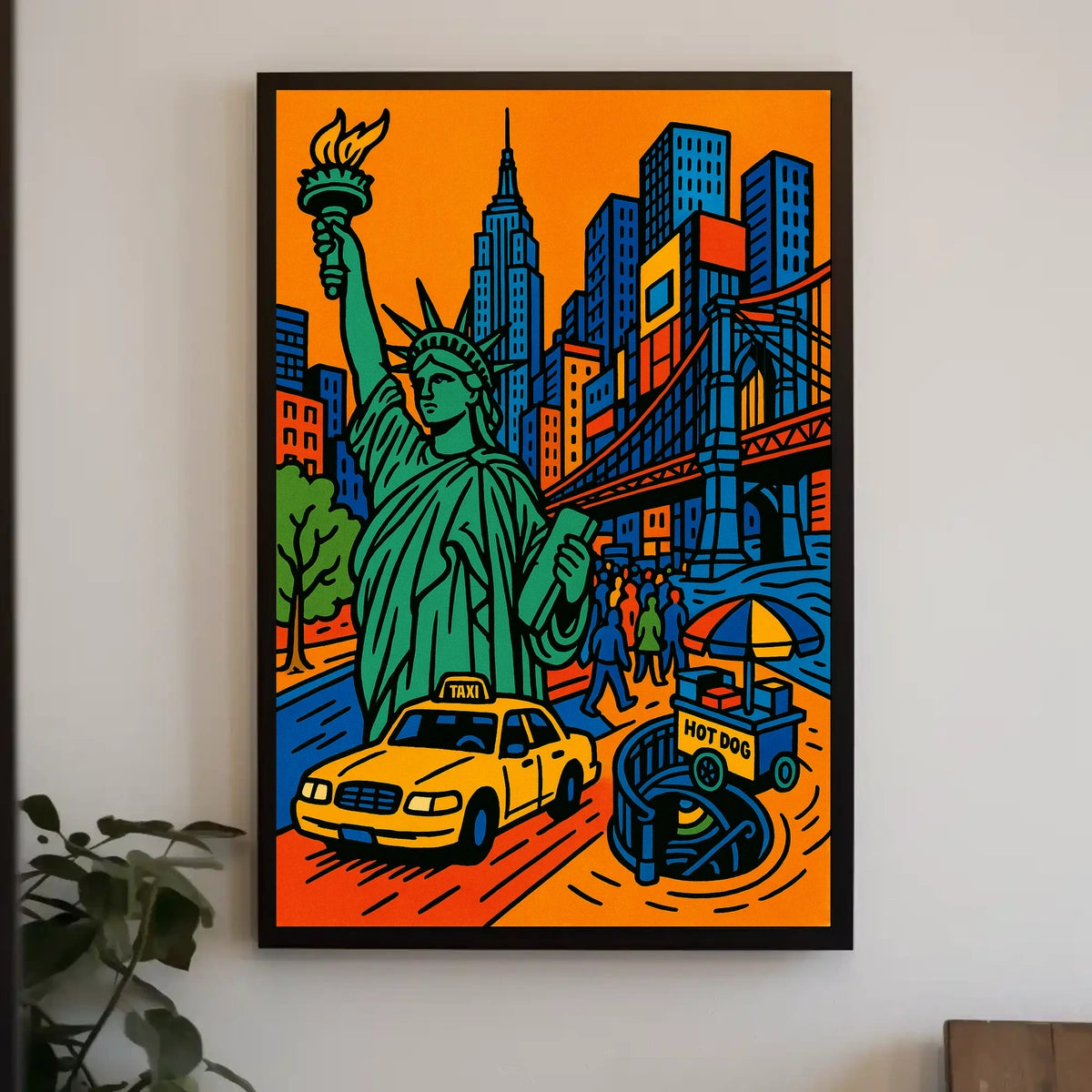 Iconic New York Poster
