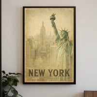 New York City Vintage Vintage Poster