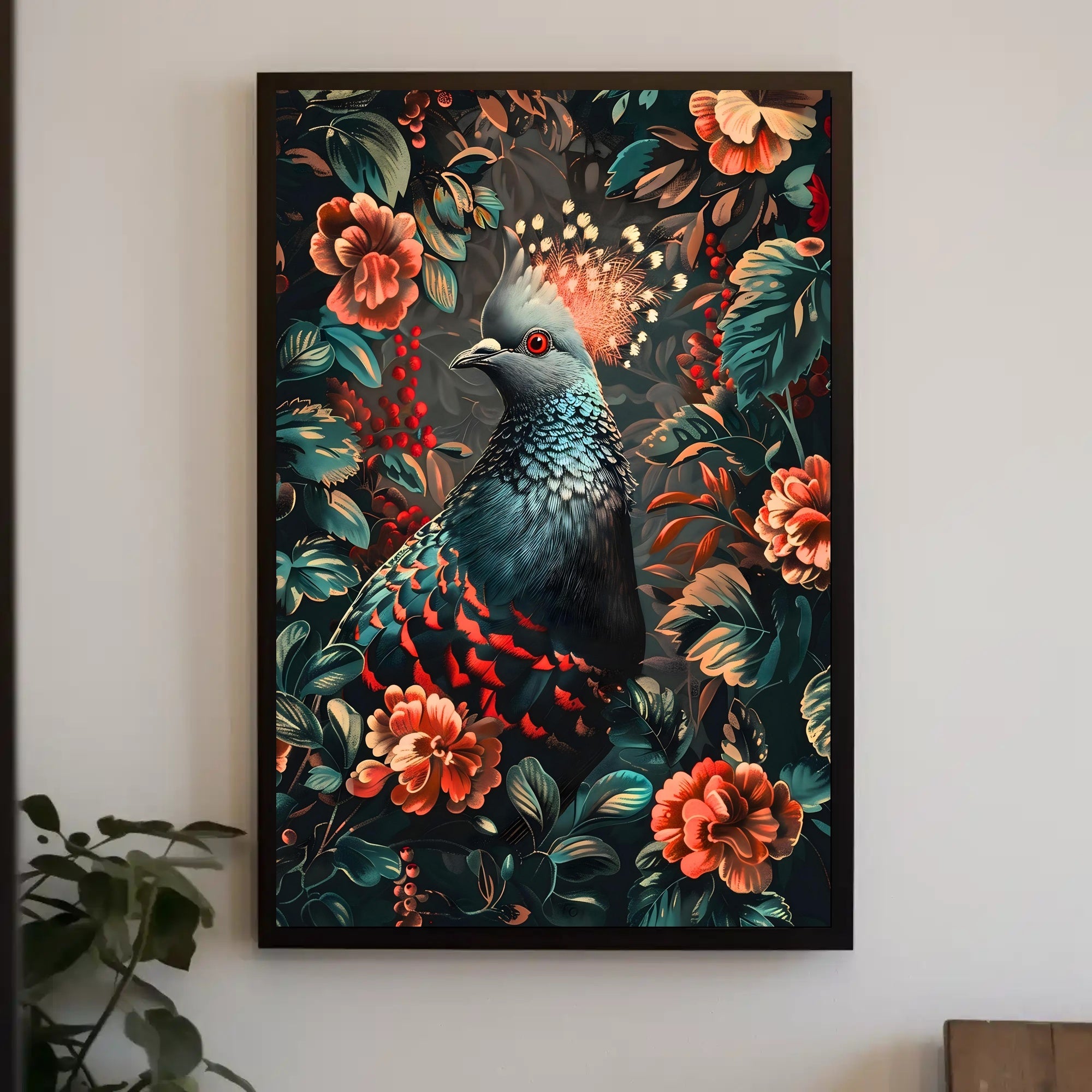 Majestic Avian Elegance Wall Art Print