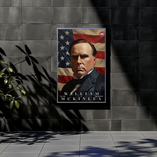 Wiliam McKinley 25th President Of The United States Portrait