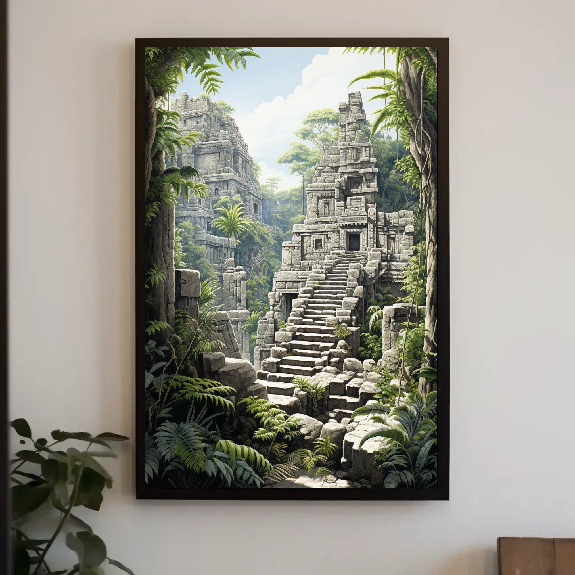 Lost Jungle Temples Poster
