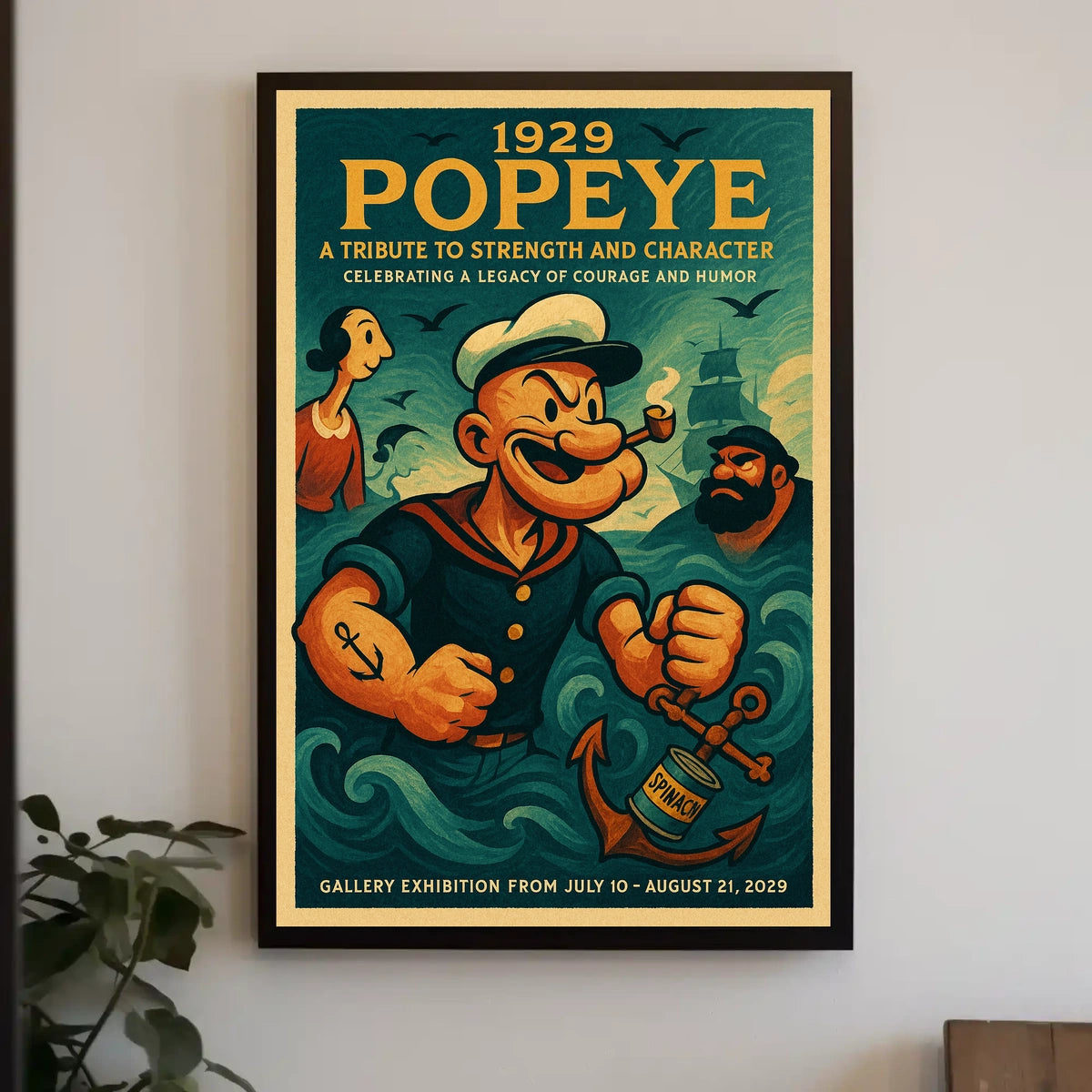 Popeye 1929 Art Poster POP-230