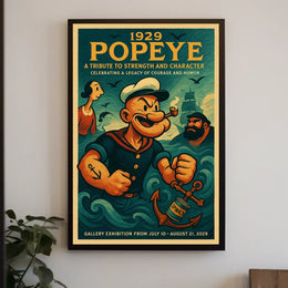 Popeye 1929 Art Poster POP-230