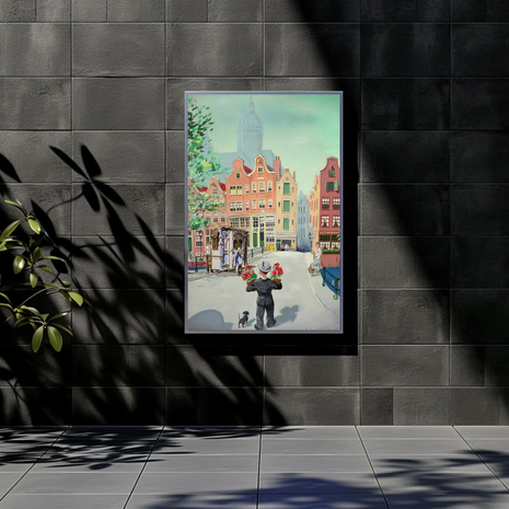Amsterdam Travel Poster