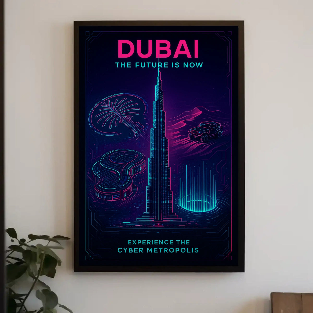 Dubai The Future Is Now Poster