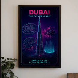 Dubai The Future Is Now Poster