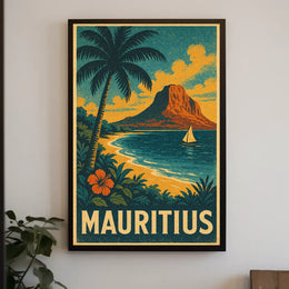 Mauritius Paradise Poster