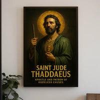 Saint Jude Thaddaeus Apostle And Poster