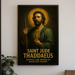 Saint Jude Thaddaeus Apostle And Poster