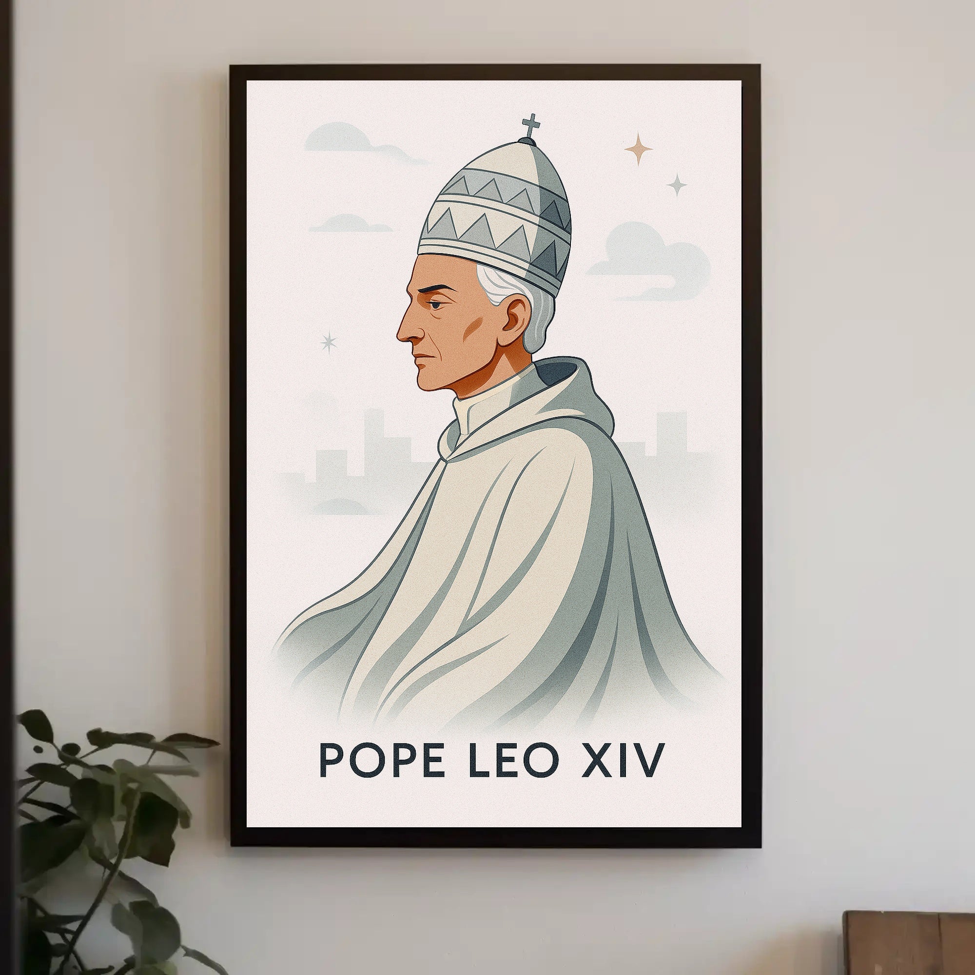 Pope Leo XIV Poster PosterGoat