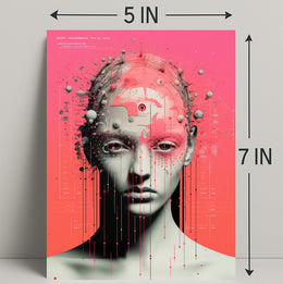 Futuristic Mindscape Poster