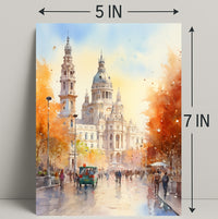 Autumn In The City Poster