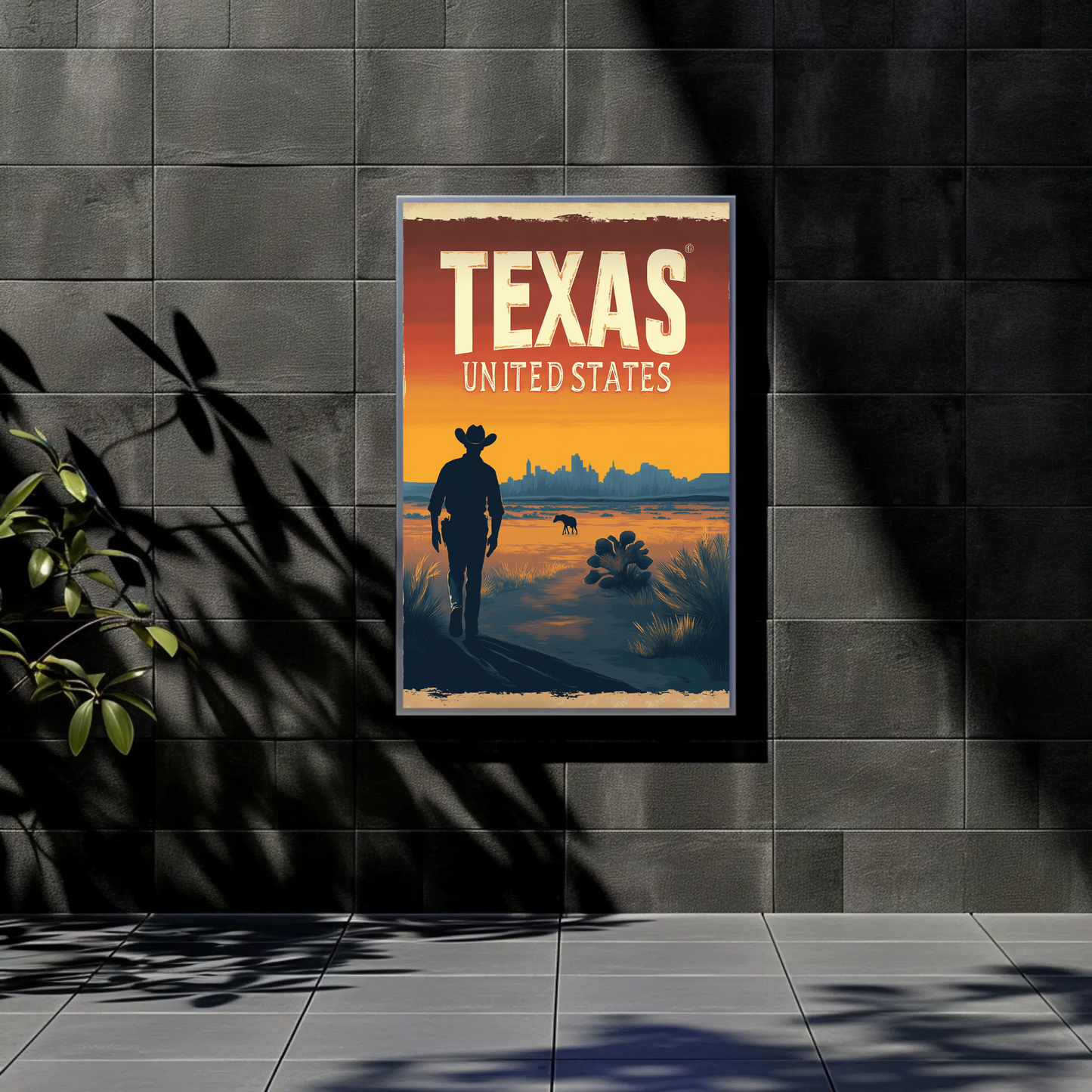 Texas Vintage Poster