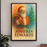 Santa Claus Cozy Christmas Iconic Art Print Cultural or Heritage Poster
