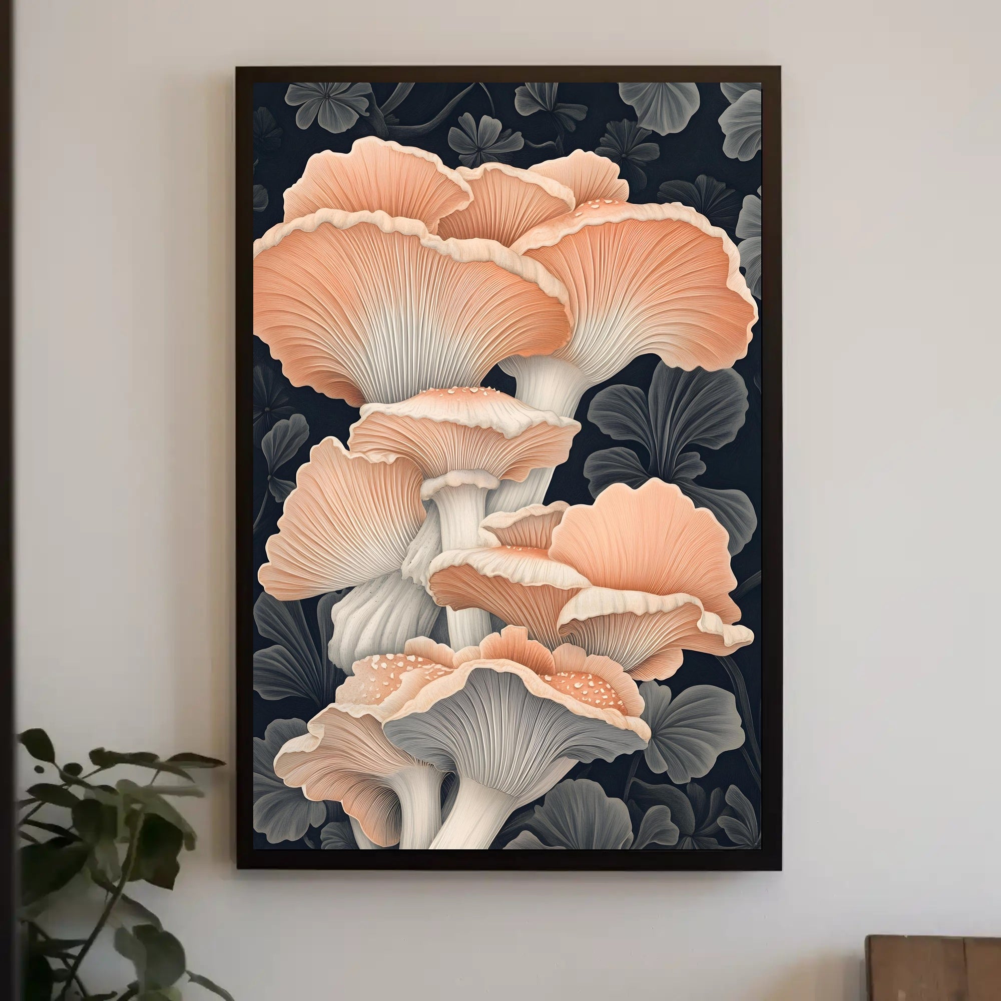 Enchanted Fungi Art Print Wall Decor