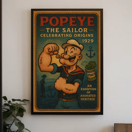 Popeye 1929 Art Poster POP-121