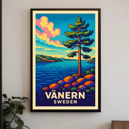 Vänern, Sweden Poster
