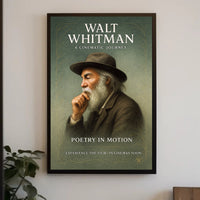 Walt Whitman A Cinematic Journey Poster PosterGoat