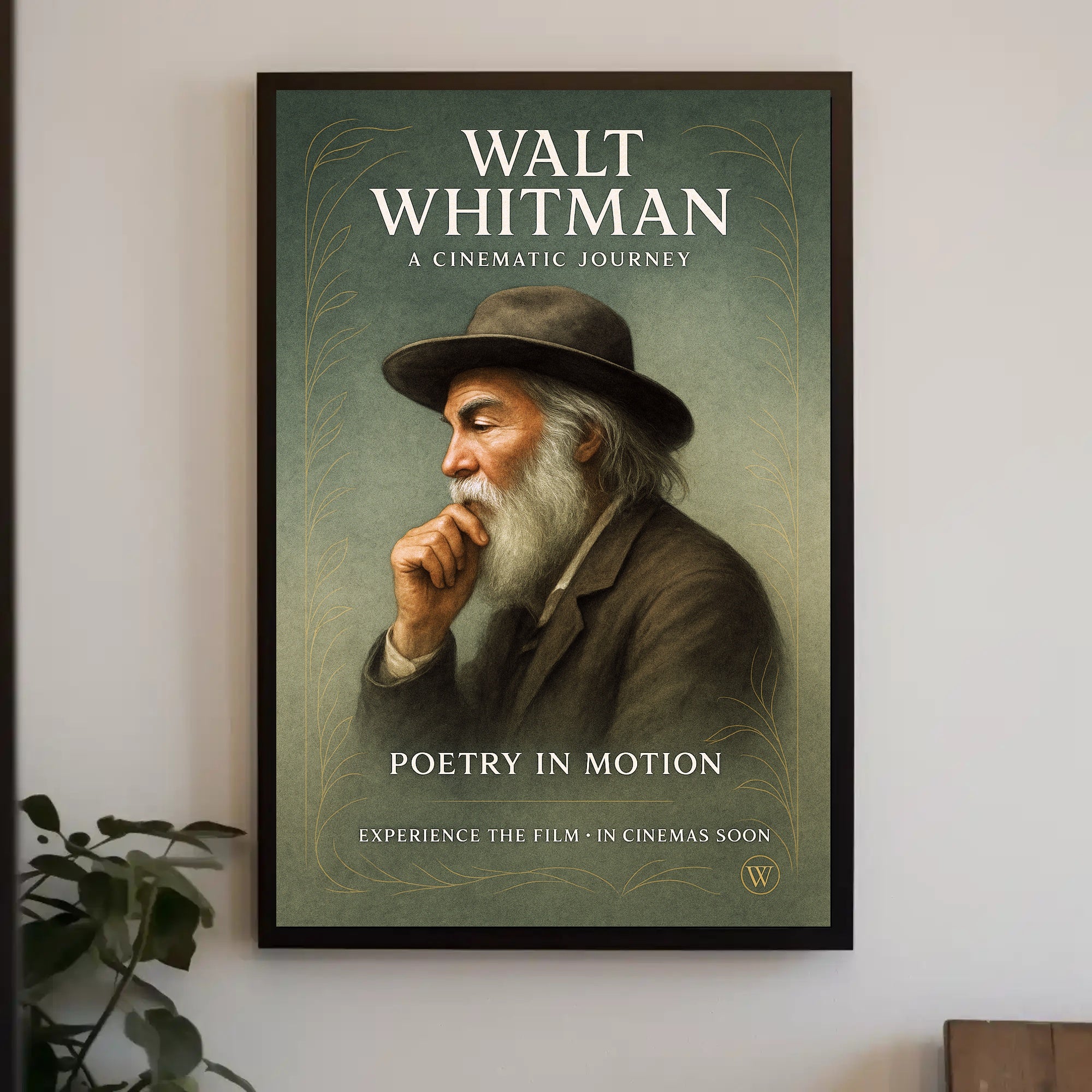 Walt Whitman A Cinematic Journey Poster PosterGoat