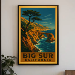 Big Sur, California Poster