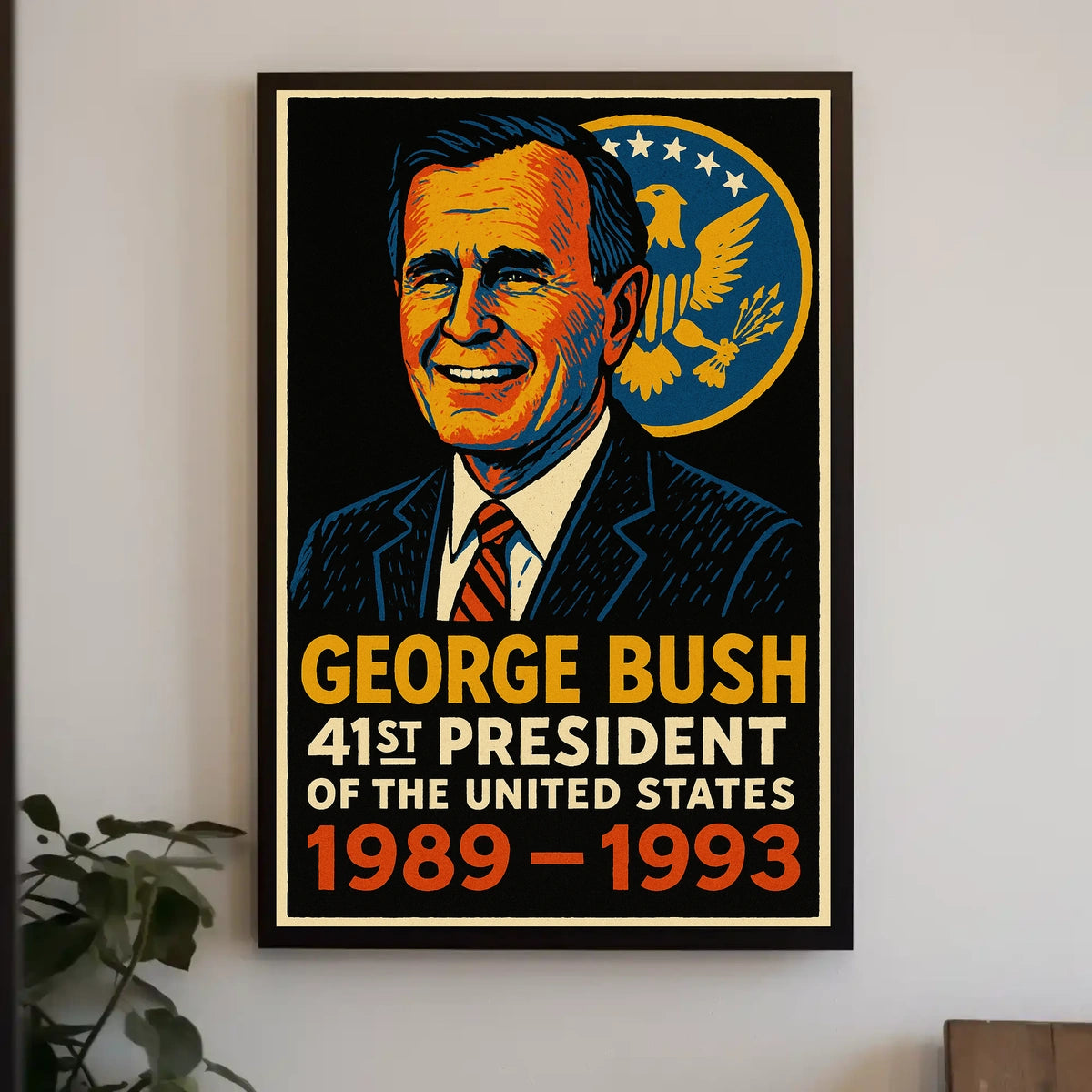 George Bush 41st President Poster