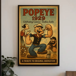 Popeye 1929 Art Poster POP-05