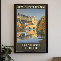 La Vallée Du Thouet Travel Poster